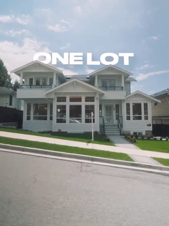Still from One lot, three homes