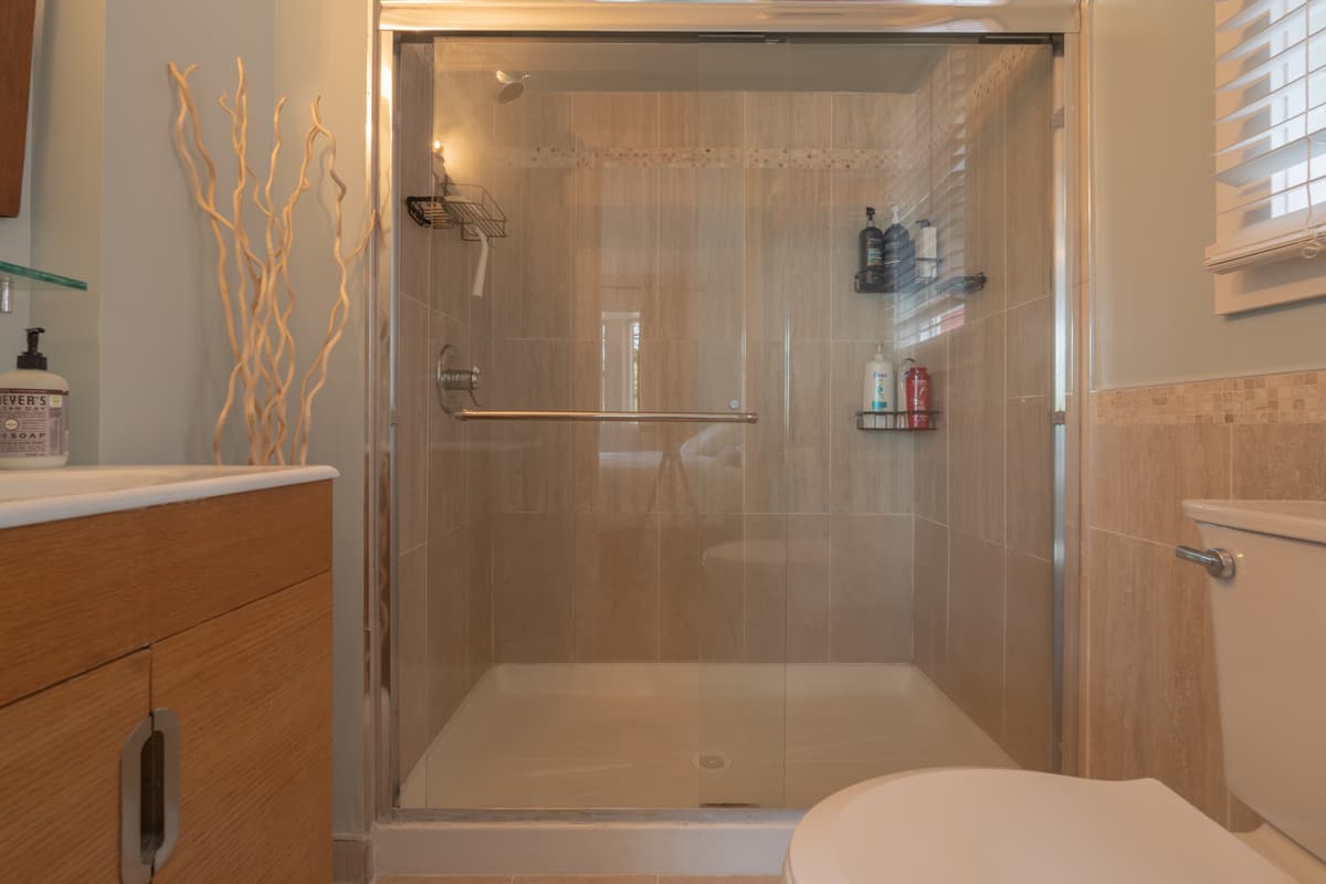 Shower, straight out of camera