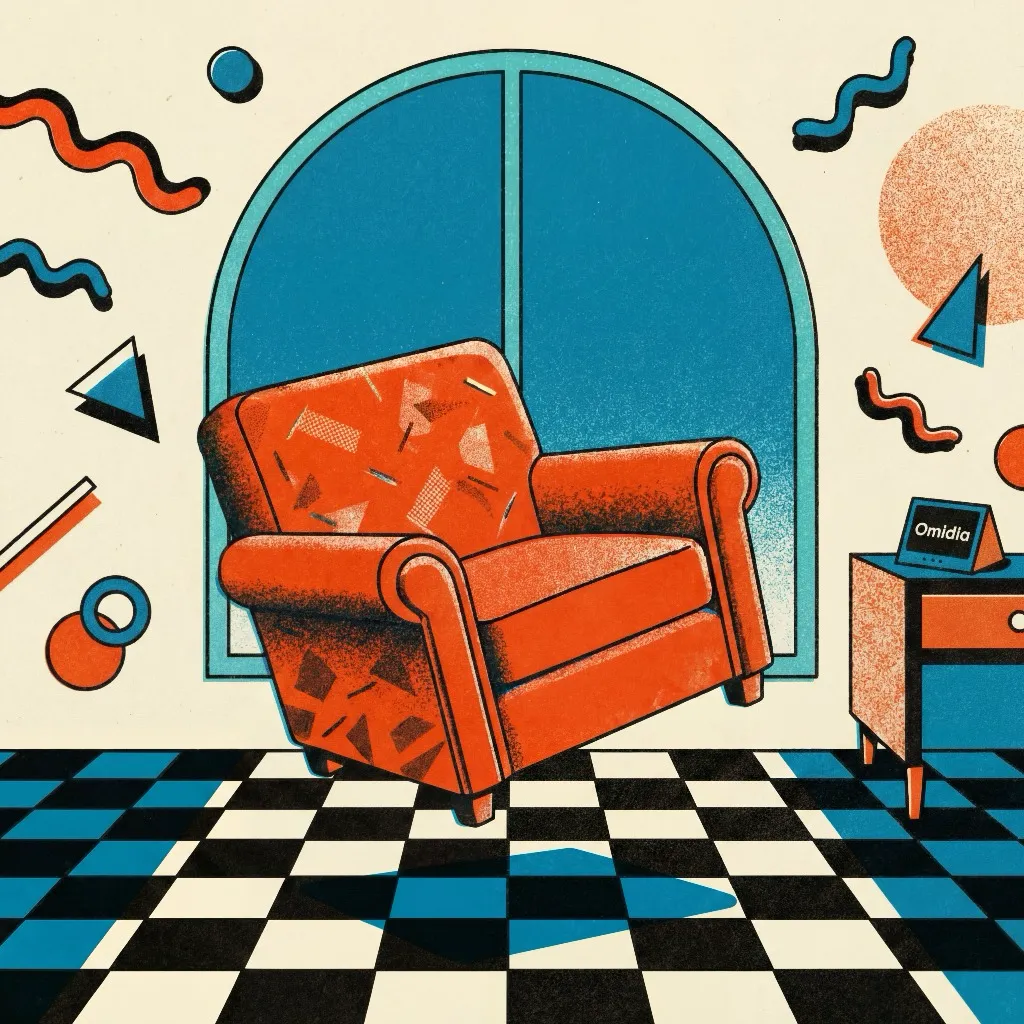 Virtual Staging - 80s Retro Style